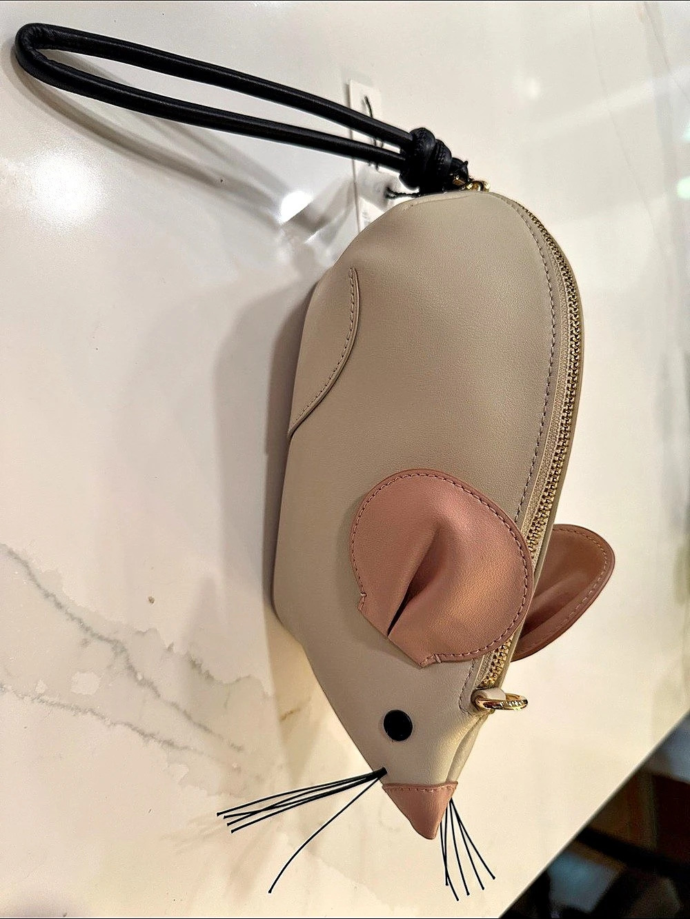 Marc Jacobs The Mouse Bag Mini Bag Beige & Pink